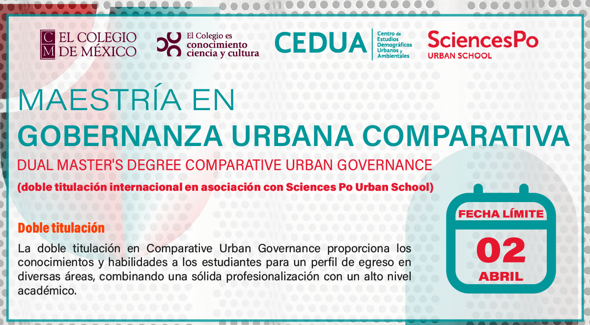 Dual Masters Degree in Comparative Urban Governance